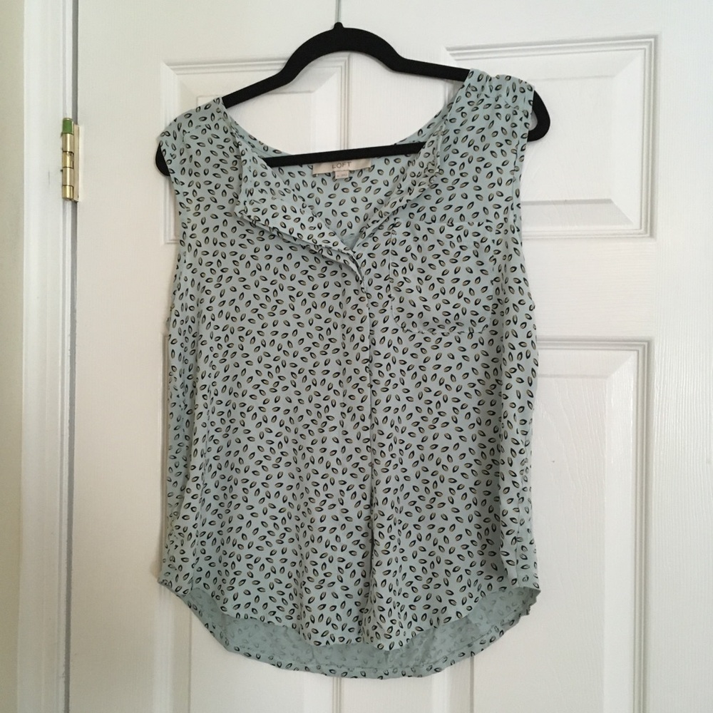 Button down mixed media shell